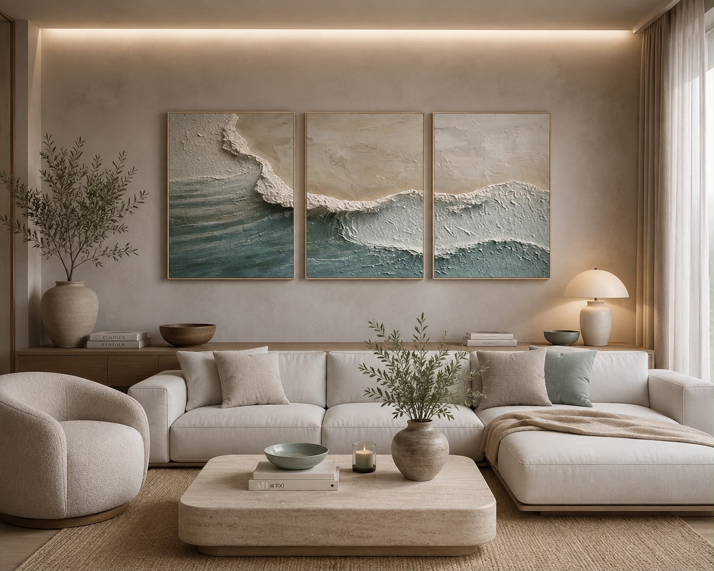 Above the Sofa