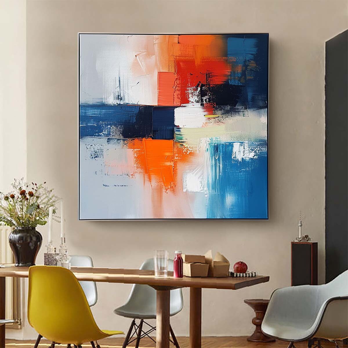 Abstract Acrylics & Oils