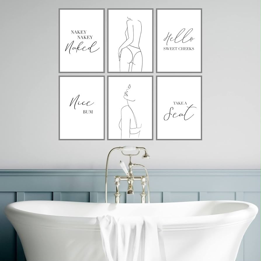 Minimalist Line Art & Typography